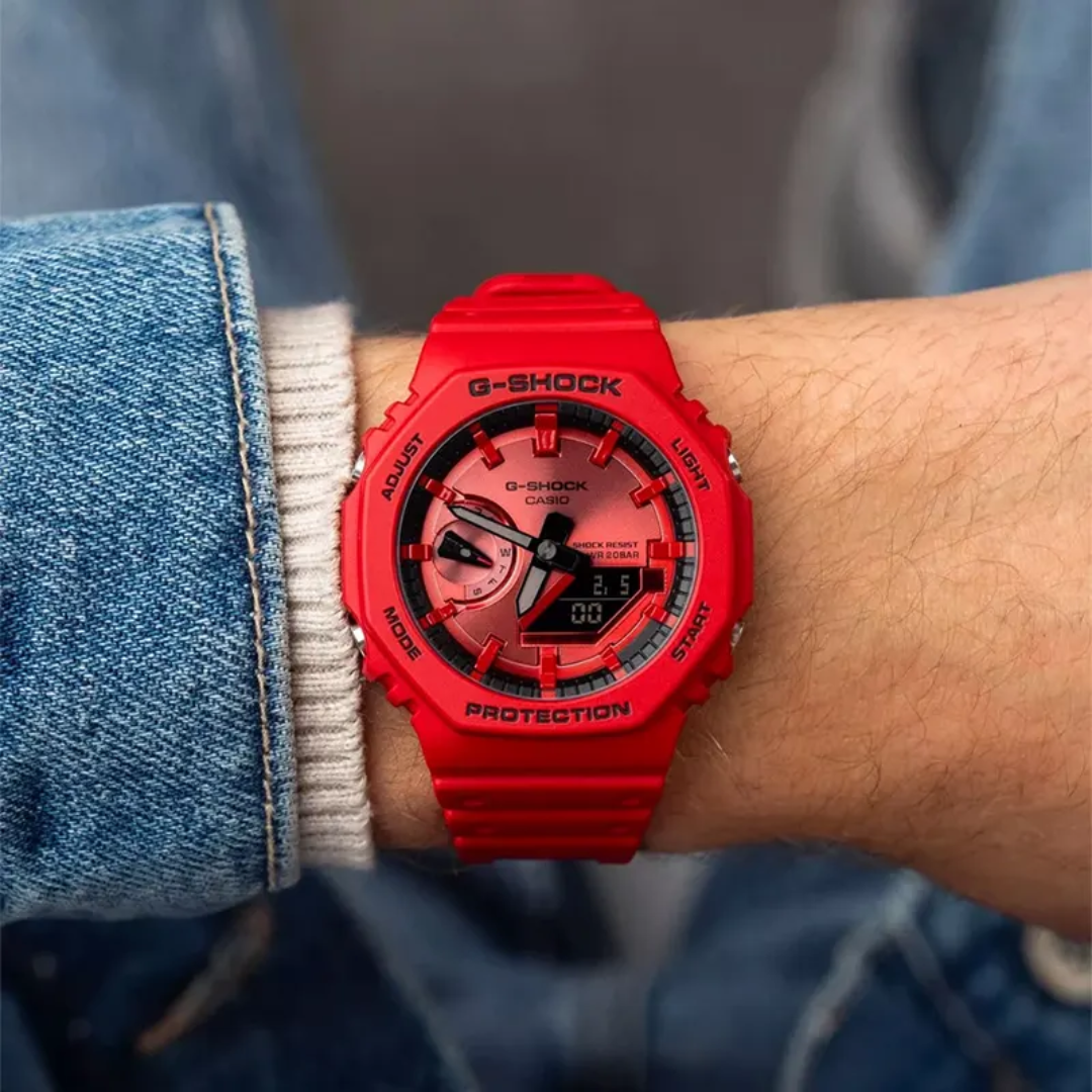 Reloj G-Shock GA-2100RRB-4ADR Unisex - Análogo Digital