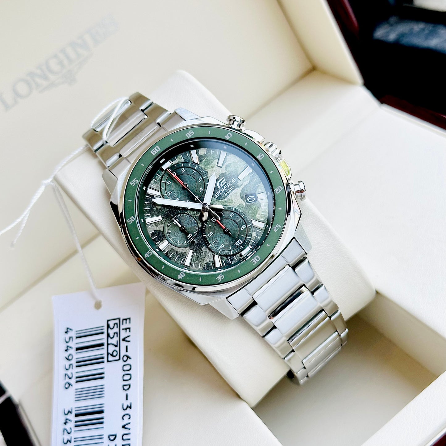 Reloj Edifice EFV-600D-3CV Hombre - Análogo