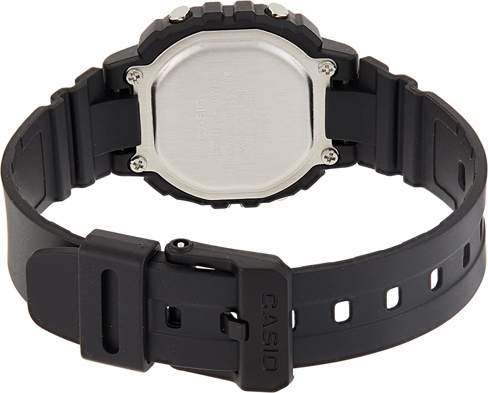Casio LA-20WH-9A - Orologio Da Polso Donna Digitale, Arancione E Nero, Retroilluminato