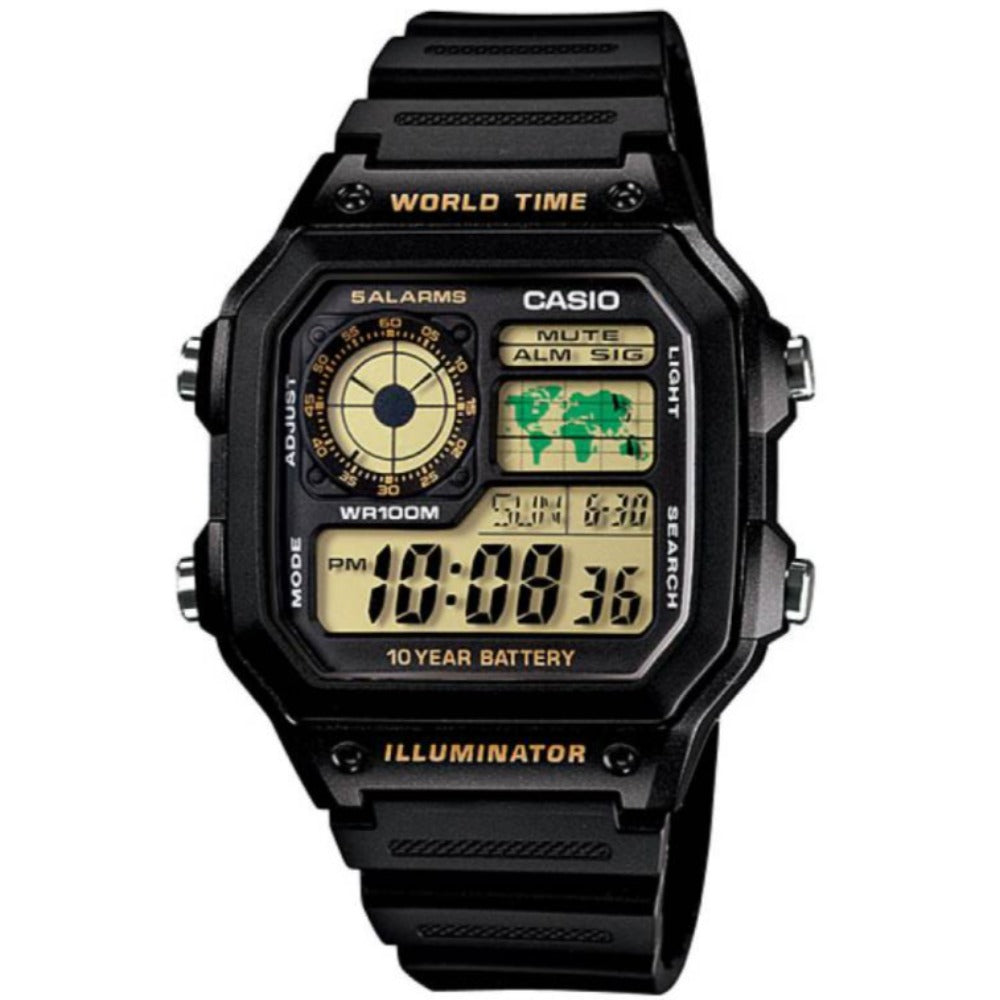 Reloj Casio AE-1200WH-1BV Hombre - Digital - Relojeando Casio Reloj Reloj Casio AE-1200WH-1BV Hombre - Digital