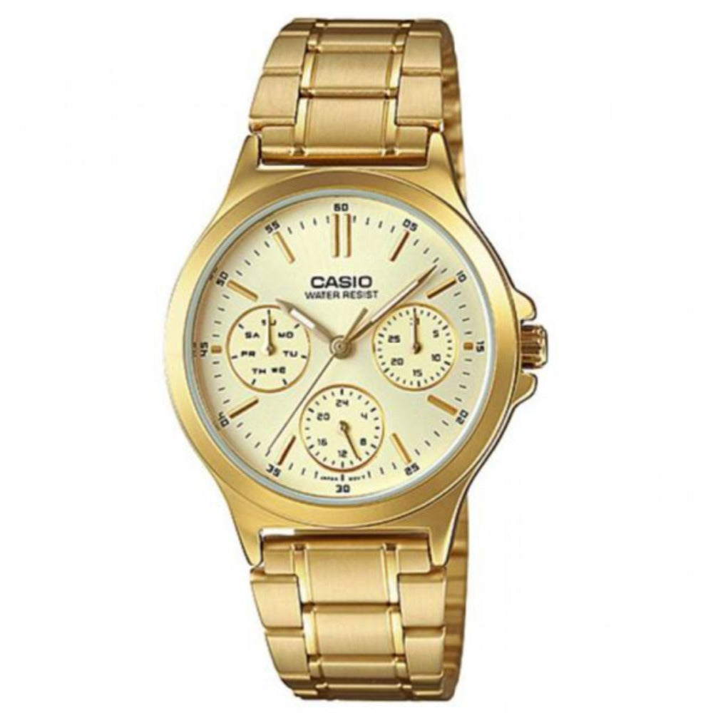 Reloj Casio LTP-V300G-9A Mujer - Análogo - Relojeando Casio Reloj Reloj Casio LTP-V300G-9A Mujer - Análogo