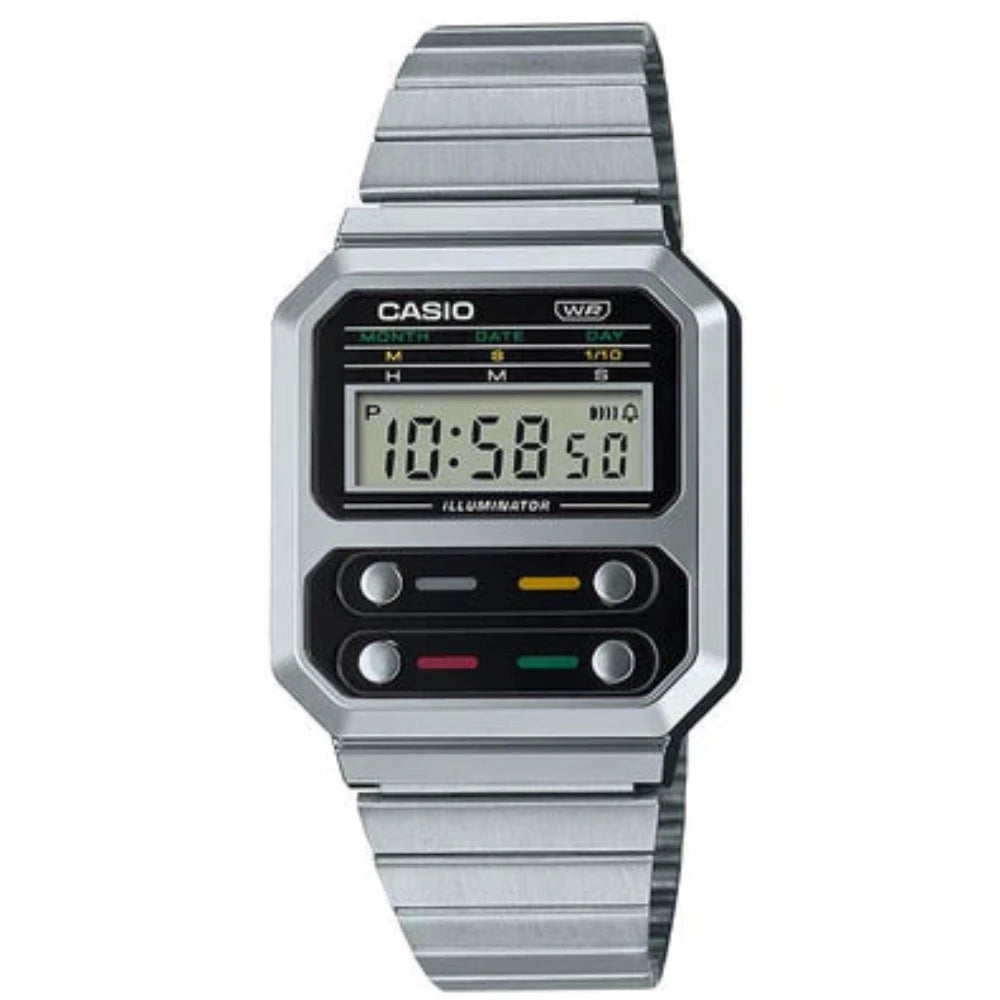 Reloj Casio A-100WE-1A Unisex - Digital